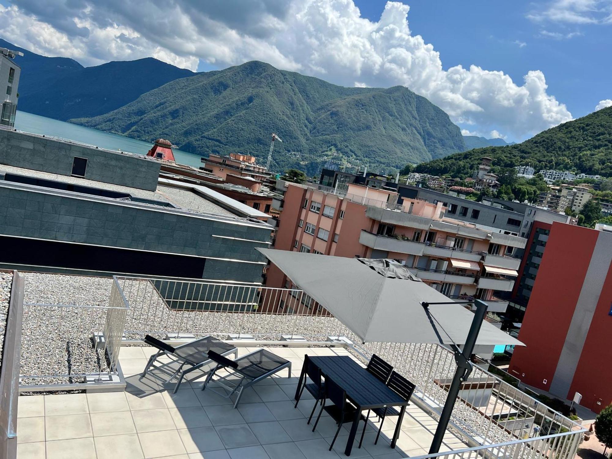 Lakeside Attic Lugano Esterno foto